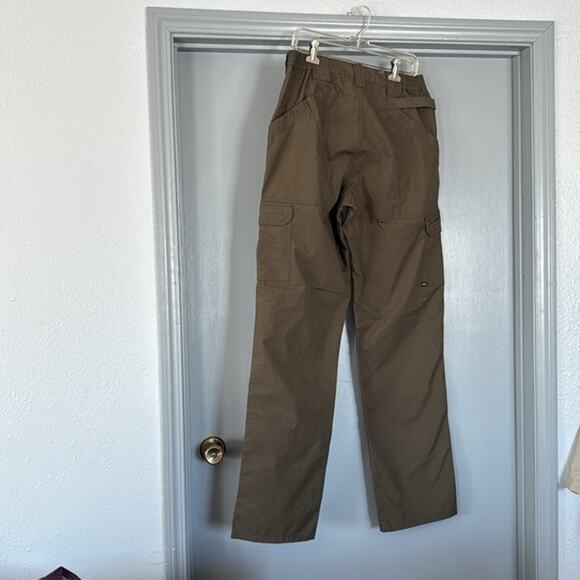 511 Tactical Series Men's Green Ripstop Cargo Pants sz 34/36 Double Knees #74273 - Picture 2 of 6